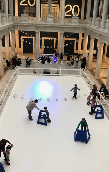 figure skating rink dimensions